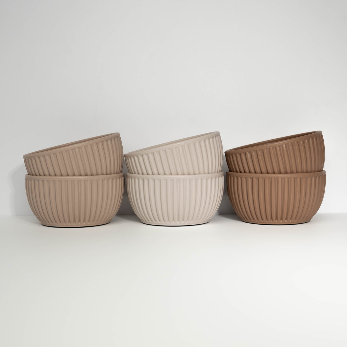 Color Bowl Fluted